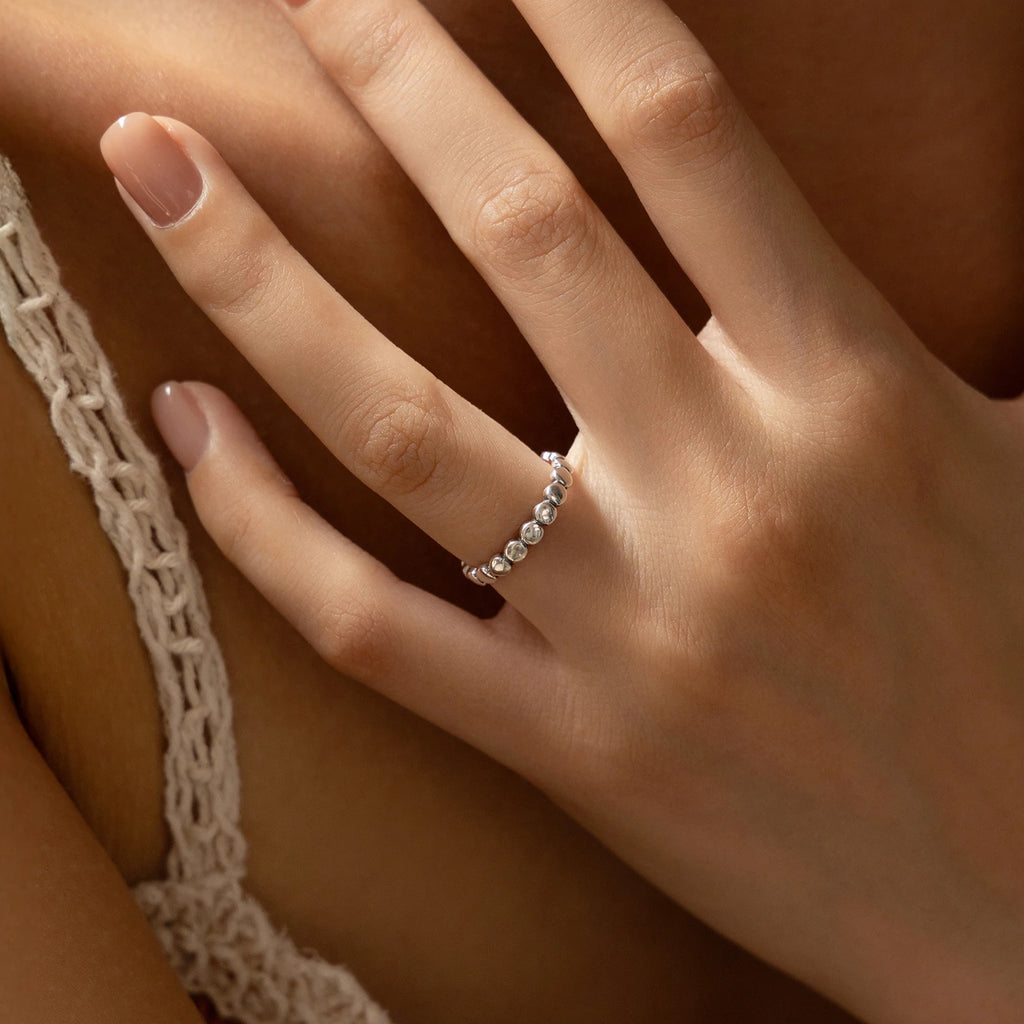 WAUSAN Donggeurami Ring in Silver