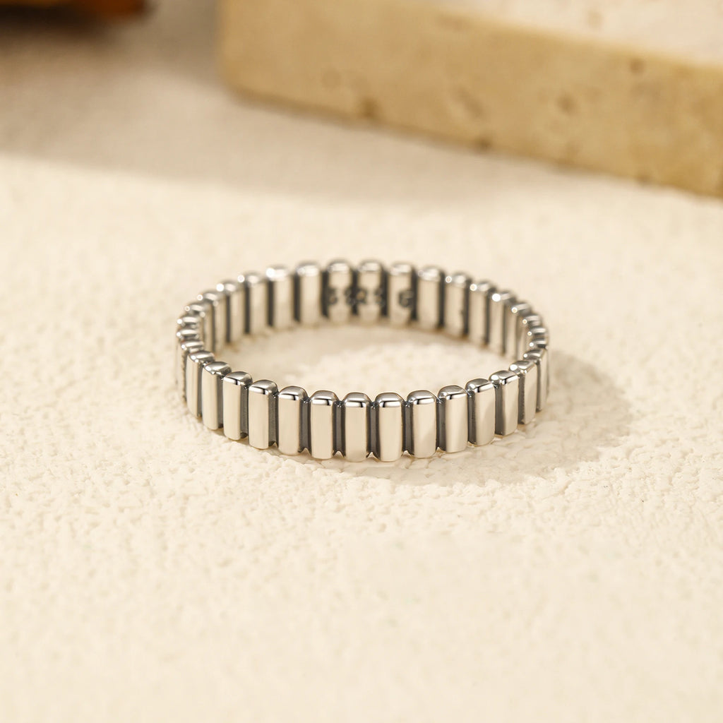 WAUSAN Choco Ring in Silver