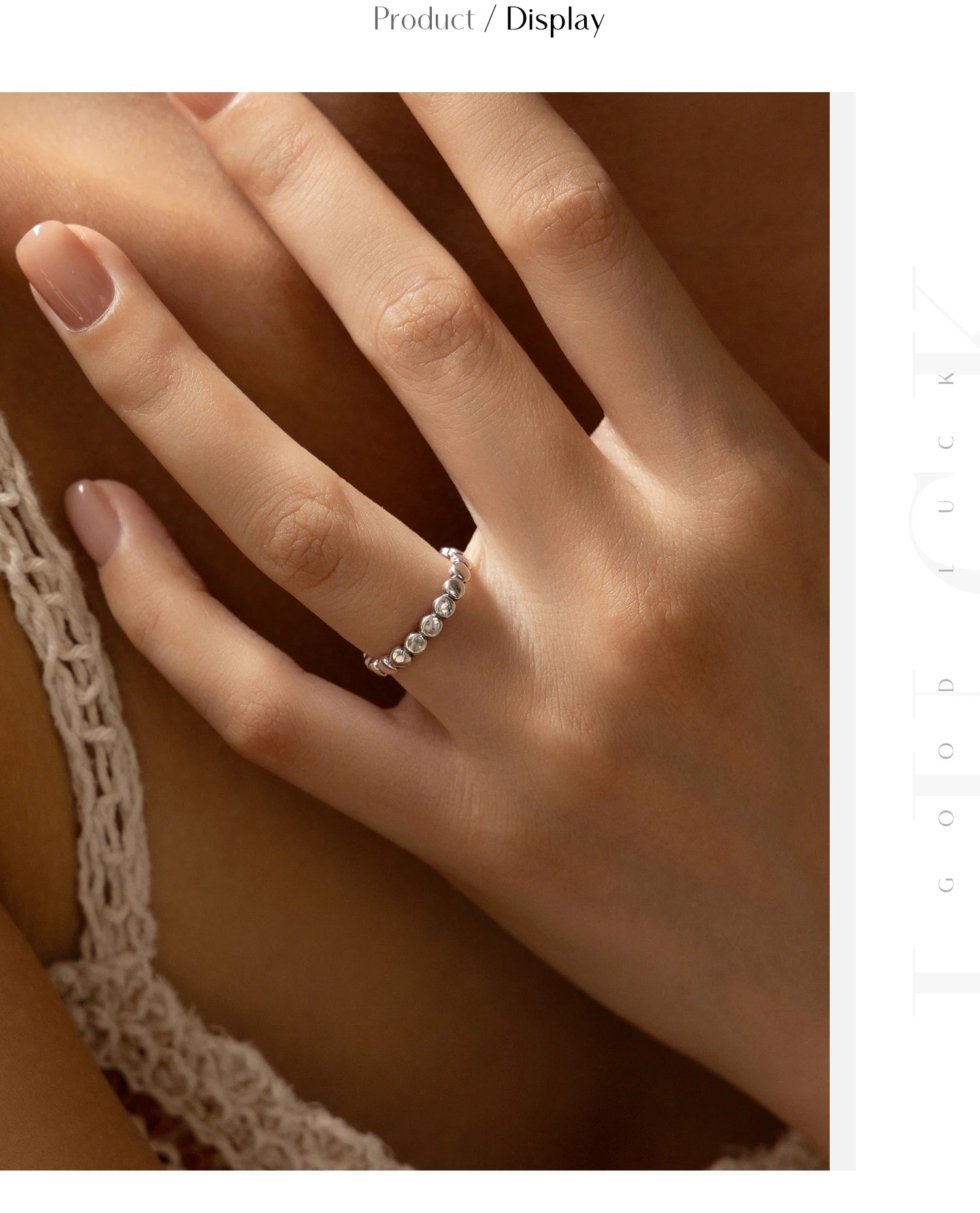 WAUSAN Donggeurami Ring in Silver