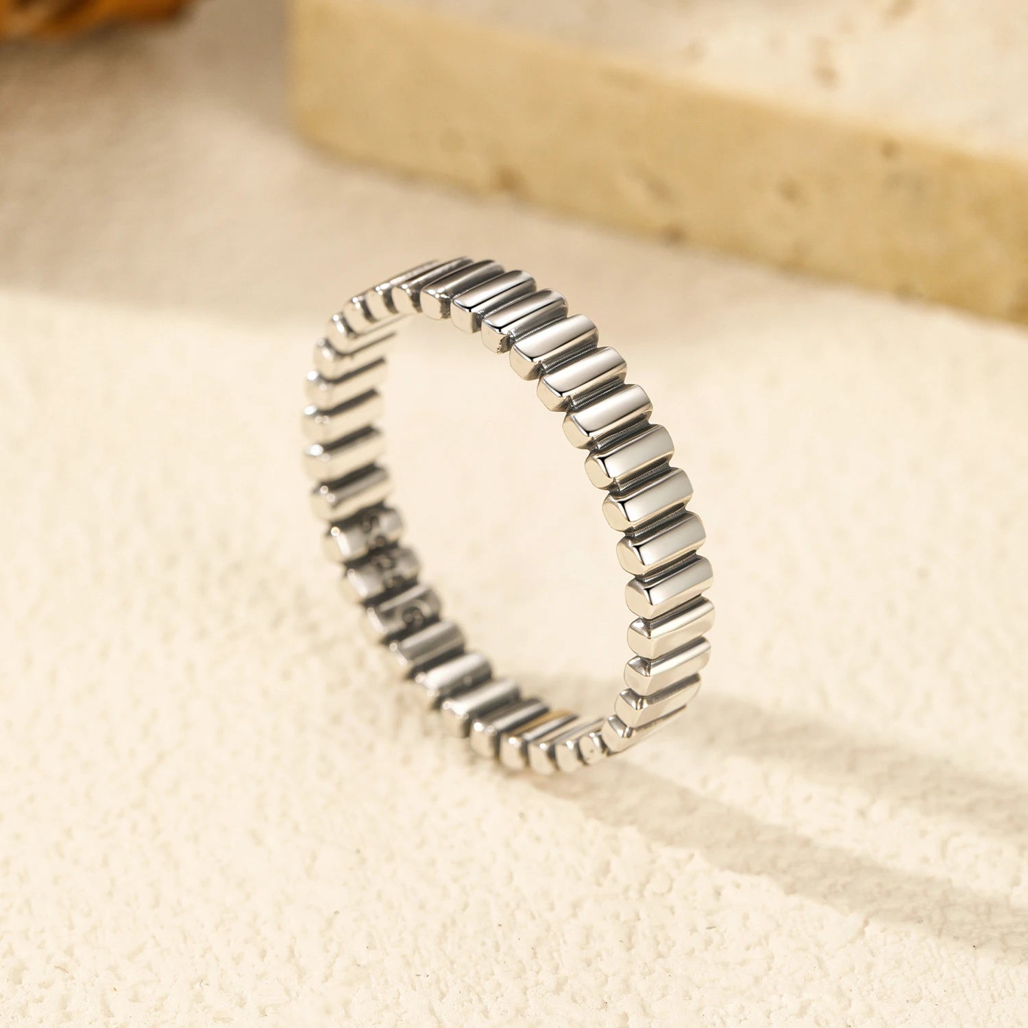 WAUSAN Choco Ring in Silver